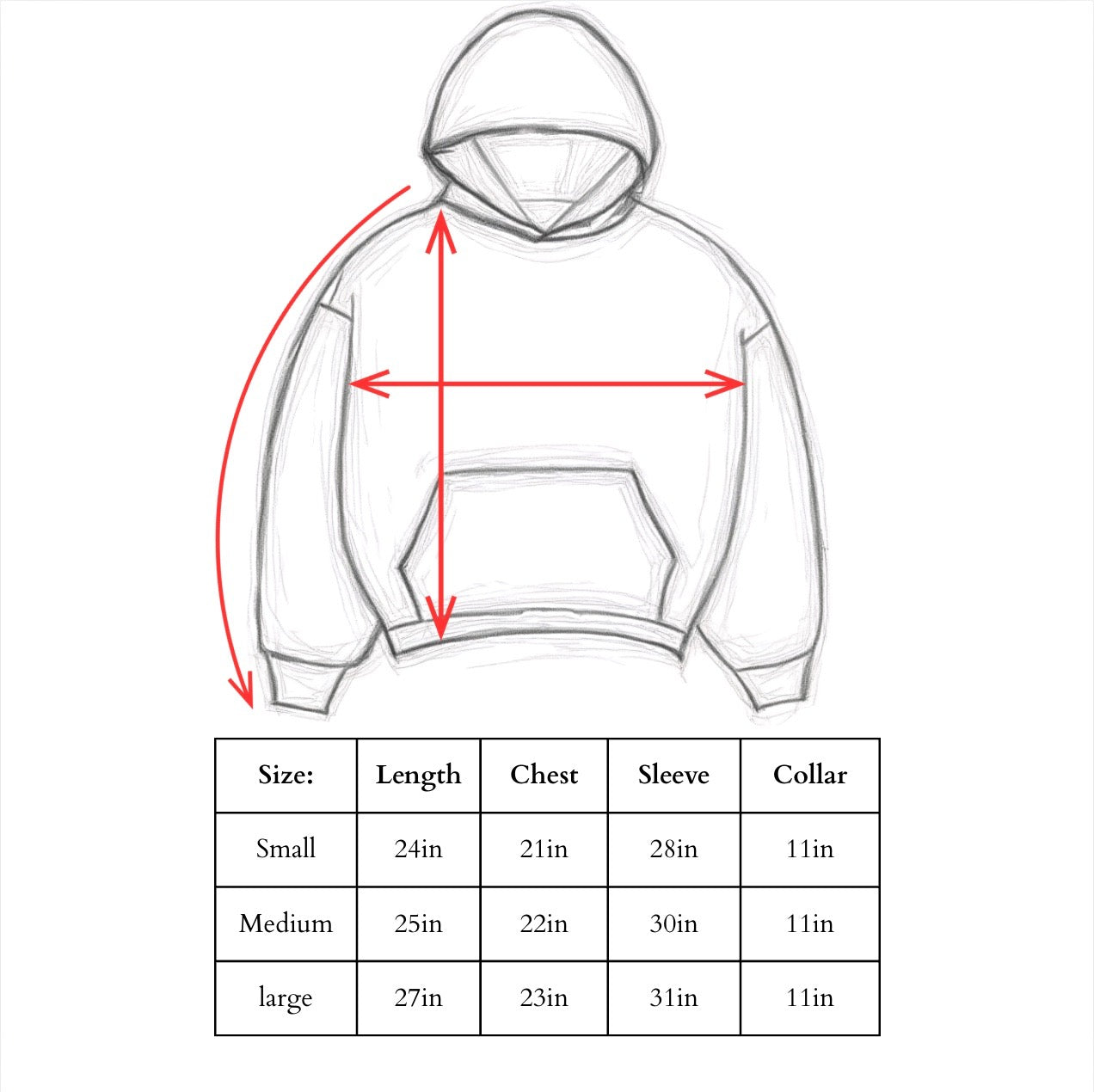 Gaia's "Flag" hoodie