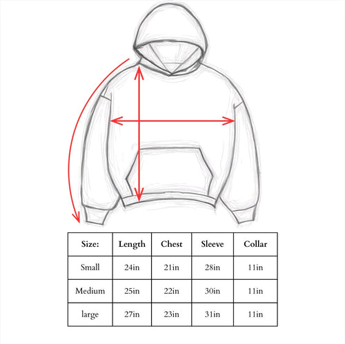 Gaia's "Flag" hoodie